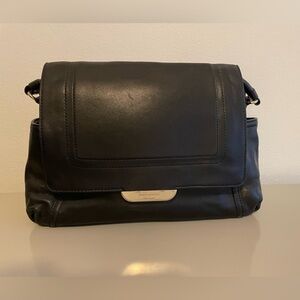 🍁 Kate Spade Authentic 2000s Black Leather Shoulder Bag